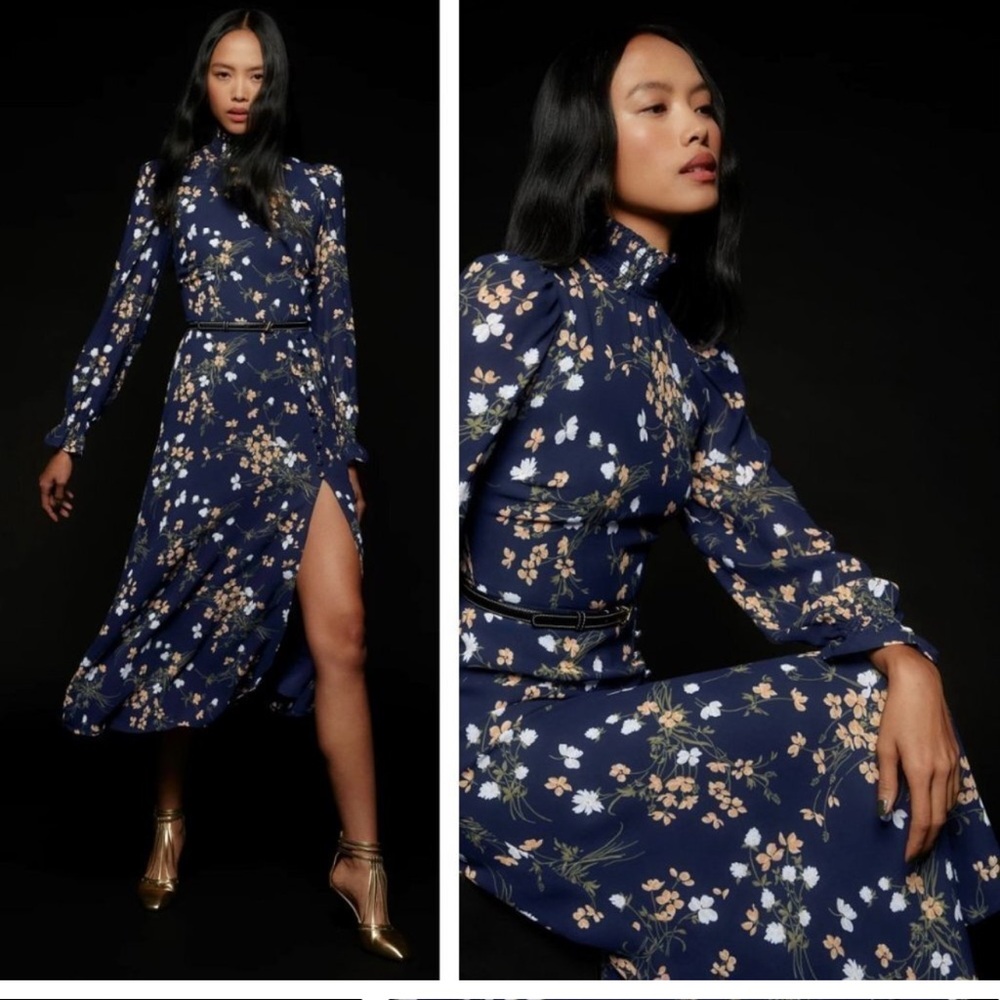 Reformation Stevi Long dress